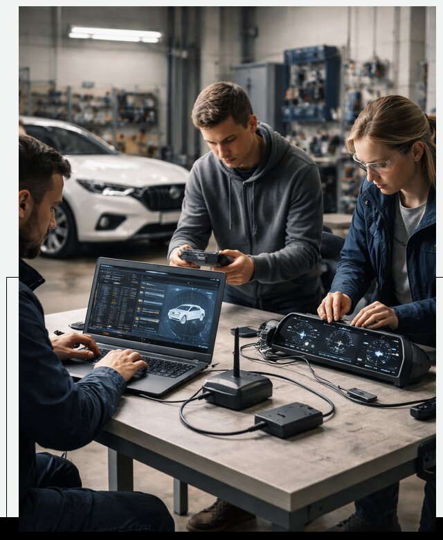 Разработка Connected Car и ПО для автопрома в Нурлате