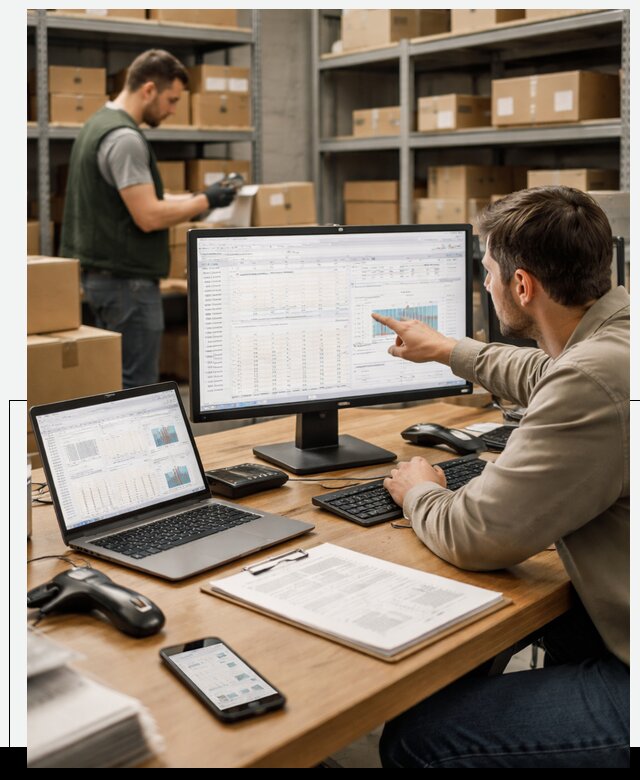 Автоматизация торговых сетей: ERP и учёт в Нурлате под ключ