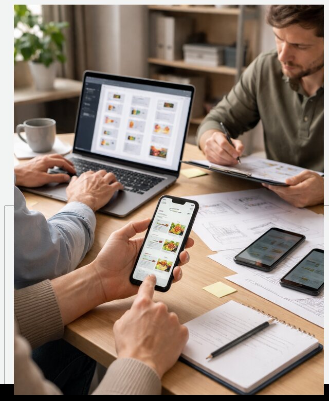 Разработка мобильного приложения торговой сети в Нурлате