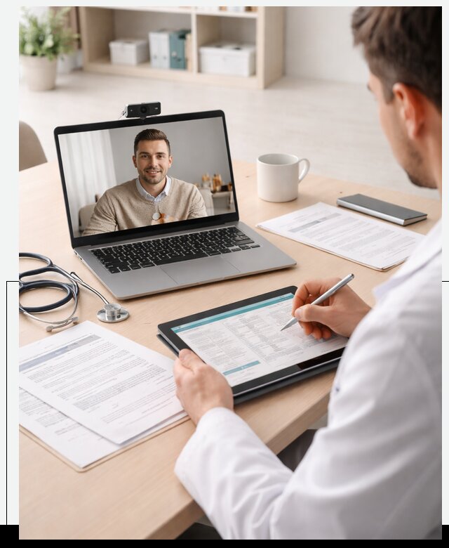 Разработка платформы телемедицины и видеоконсультаций в Нурлате