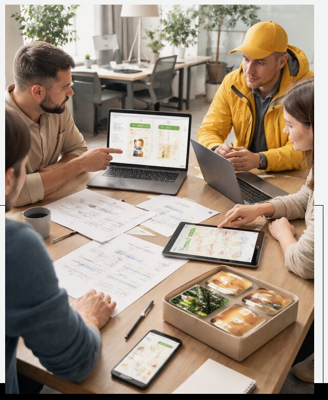 Разработка агрегатора доставки еды в Нурлате от 15641 р., АвикейНрт